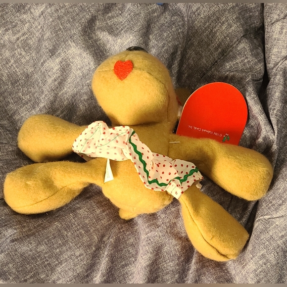 Vintage Hallmark Rhonda Reindeer tag does have writing on it. - Picture 2 of 2